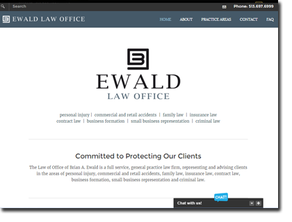 Ewald Law -  lange digital portfolio
