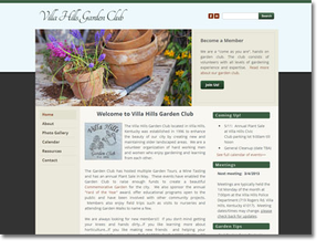 Villa Hills Garden Club -  lange digital portfolio